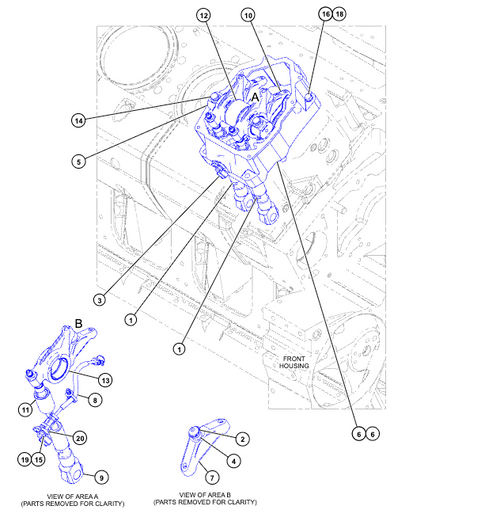 230-2633 Rocker Arm Shaft for 3508 3512 3516 Engine | Ref 196-4791 100-3887