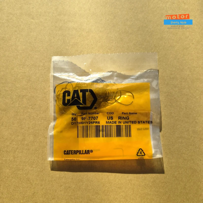 Genuine CAT 9F-7707 19mm Long Retainer Ring | Caterpillar Engine Parts
