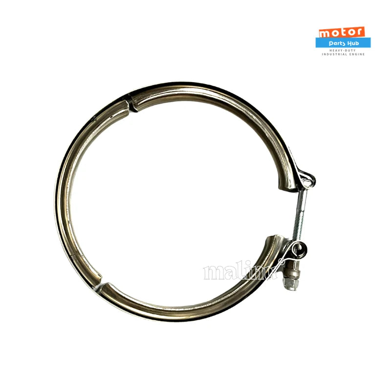 214-6050 Caterpillar 3516 135mm V Groove Clamp | Engine Exhaust Pipe Clamp