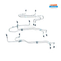 111-0272 163-8025 Caterpillar 3406 Fuel Injection Lines | Diesel Fuel System Parts