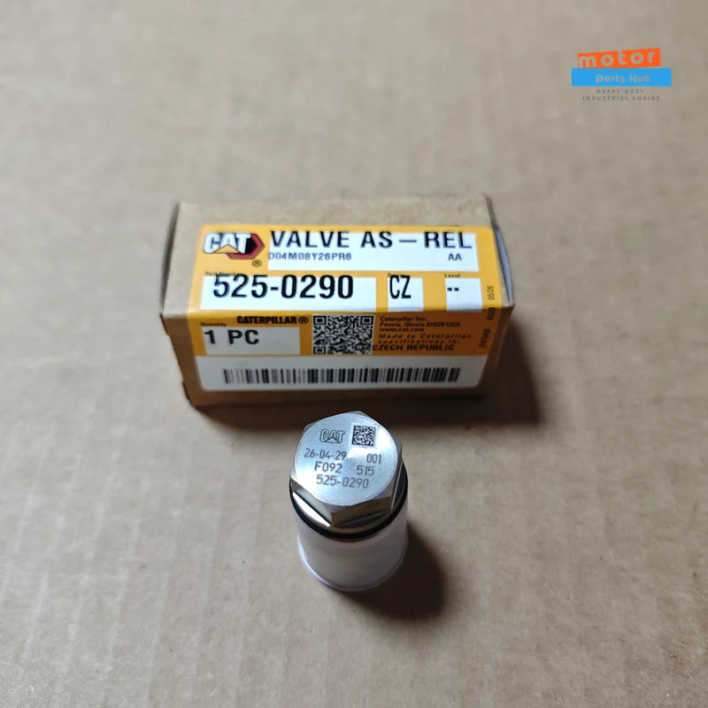 CAT 525-0290 Caterpillar C9.3B Relief Valve Assembly | Engine Fuel System Parts
