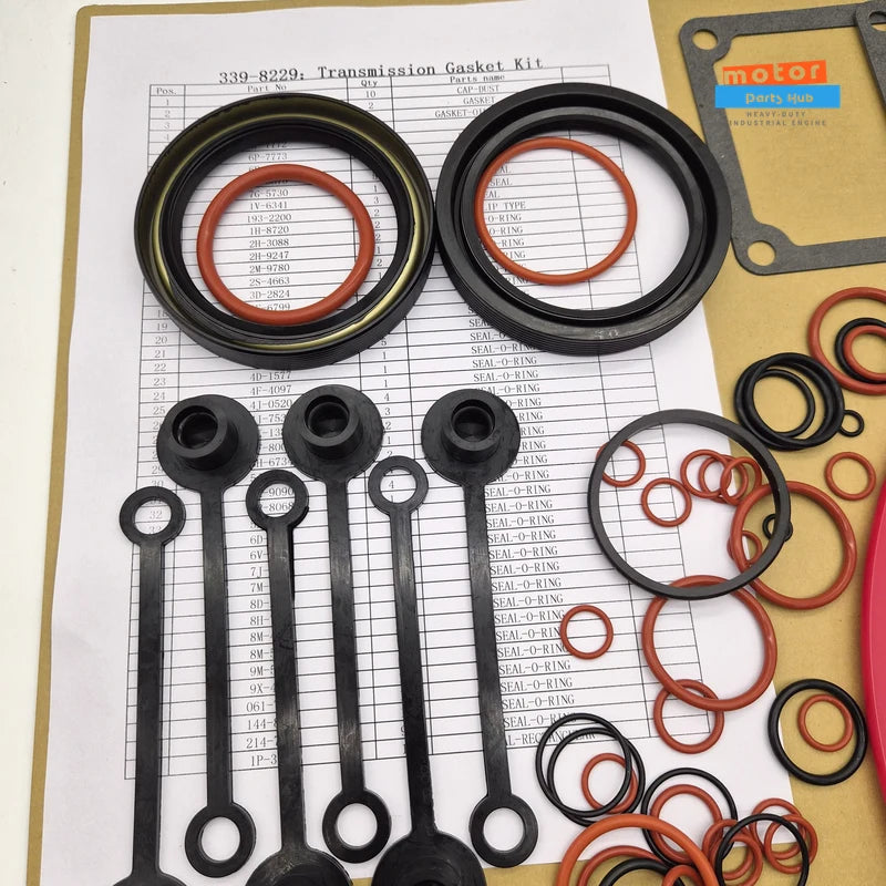 339-8229 Caterpillar Transmission Gasket Kit | Drivetrain Sealing Parts
